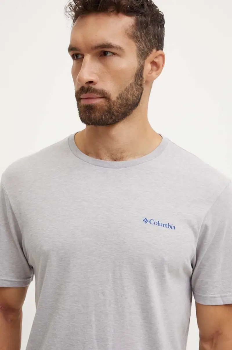 t-shirt in cotone colore grigio