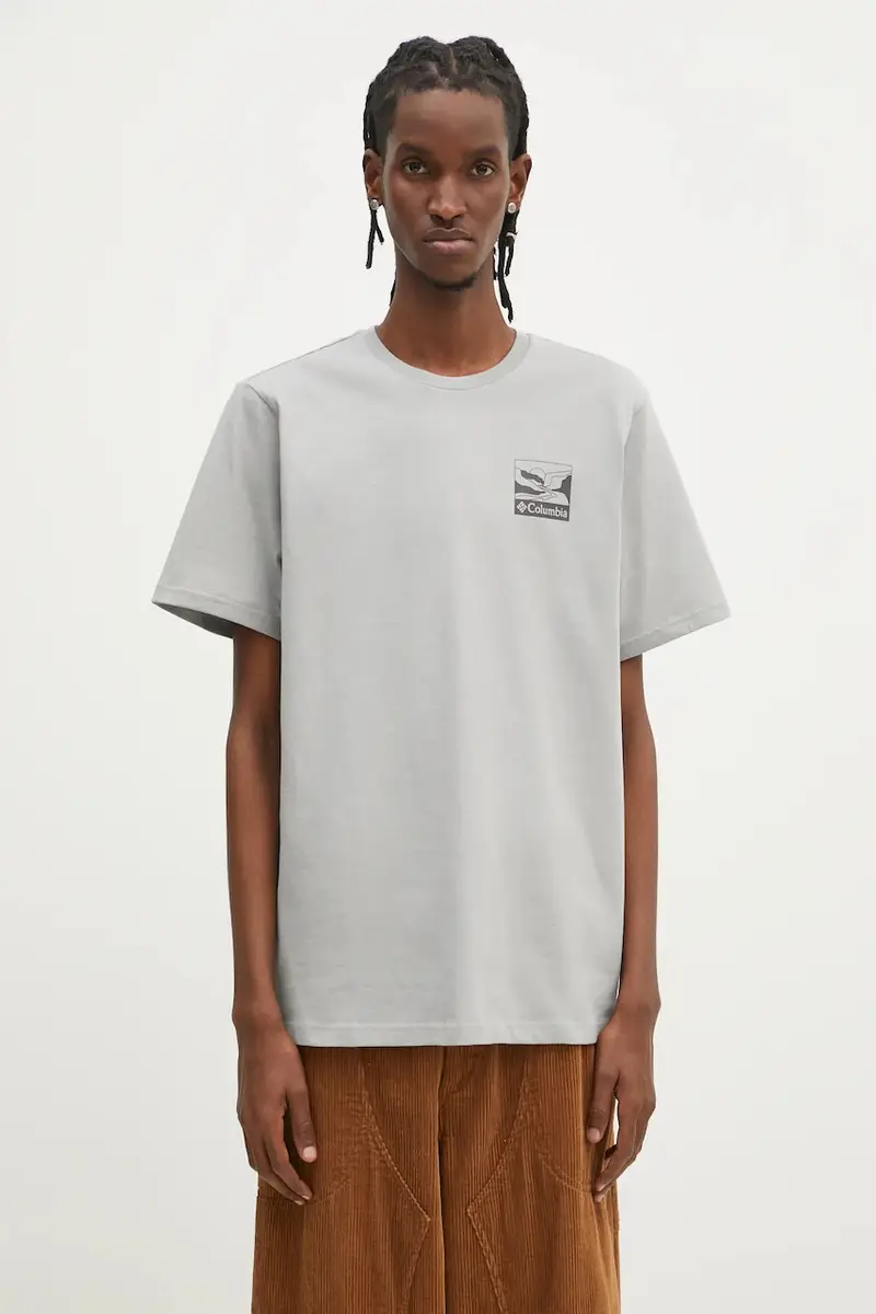 Columbia T-shirt Uomo Grigio 2249515