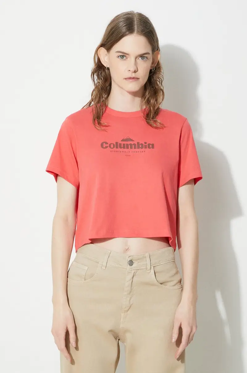 Columbia T-shirt Donna Rosso 2259443
