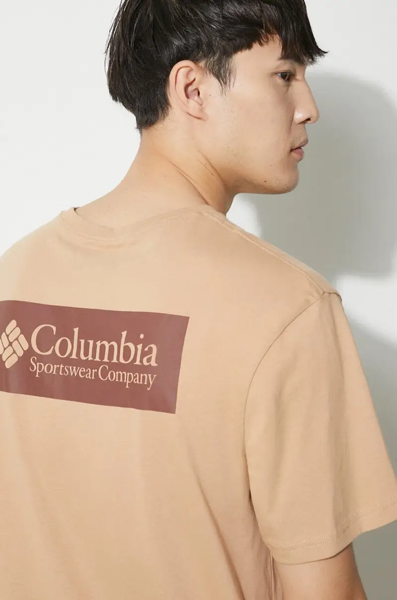 Columbia T-shirt Uomo Beige 2240691