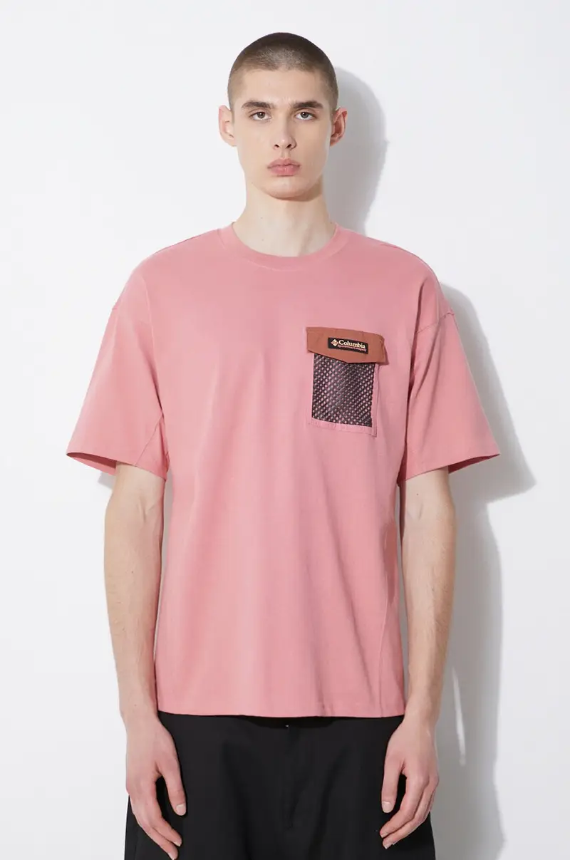 Columbia T-shirt Uomo Rosa 2259010
