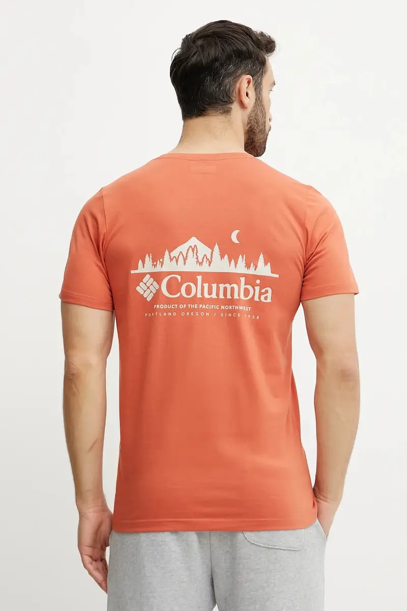 Columbia T-shirt Uomo Arancione 2240360