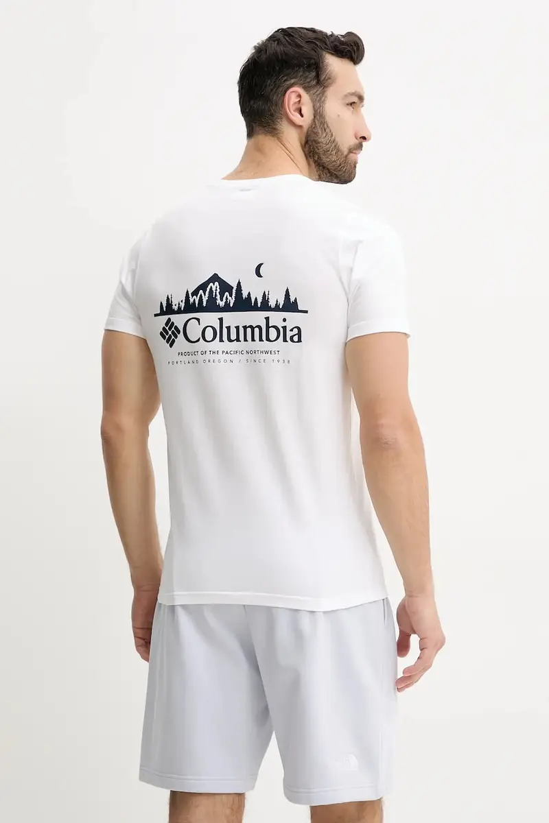 Columbia T-shirt Uomo Bianco 2245040