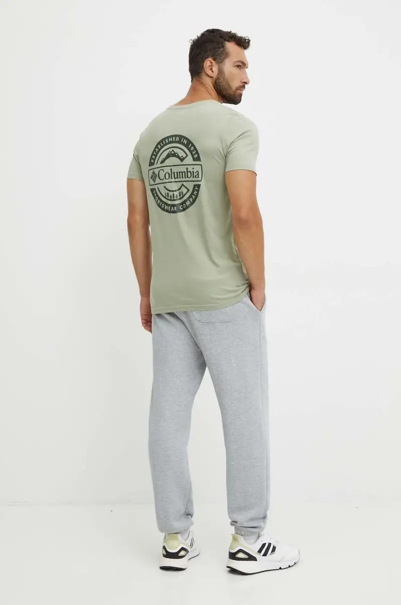 Columbia T-shirt Uomo Verde 2261738