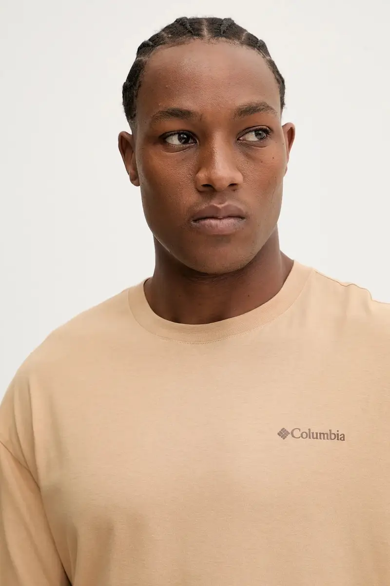 top a maniche lunghe in cotone colore beige 2137071 miniatura 4