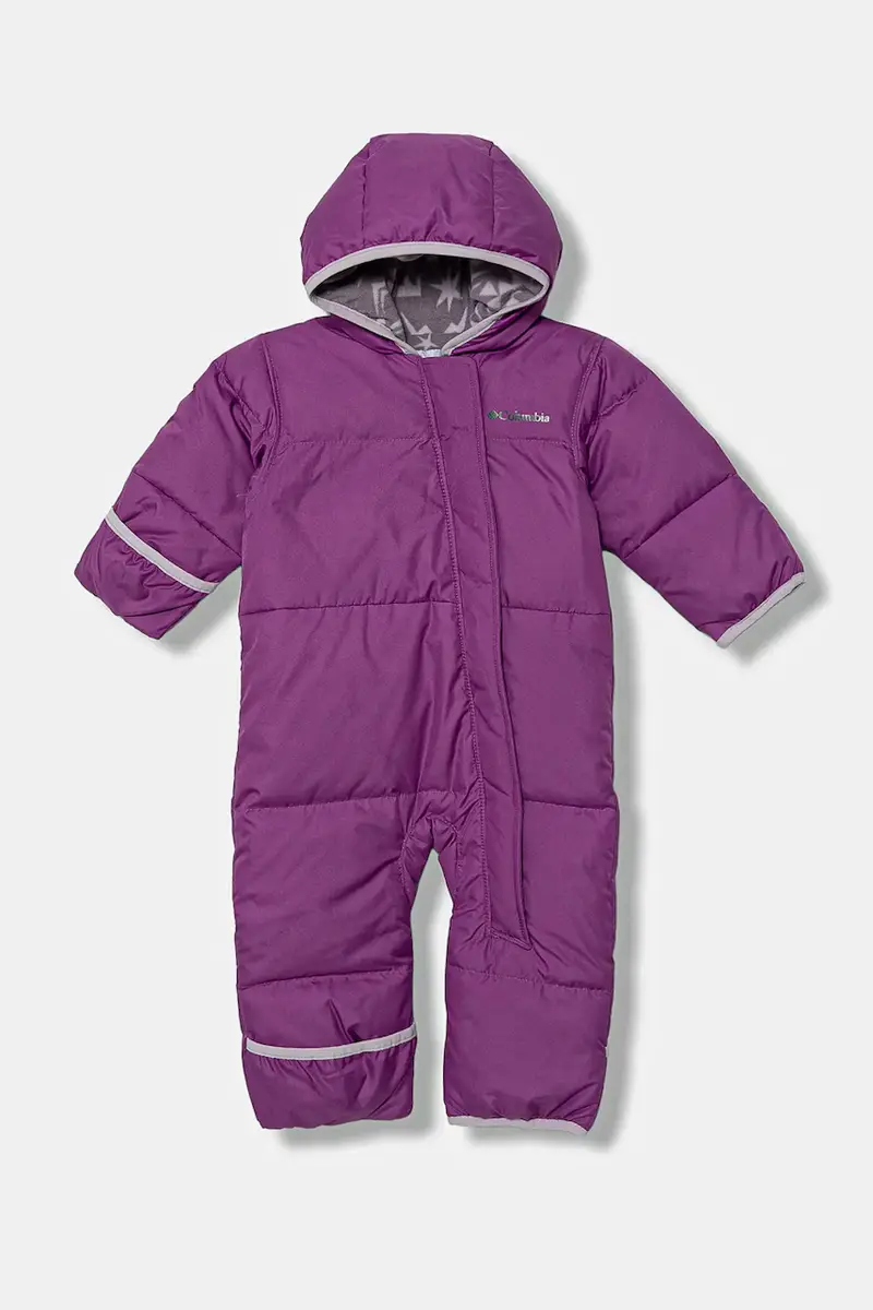 tuta in piuma neonato Snuggly Bunny Bunting Violetto