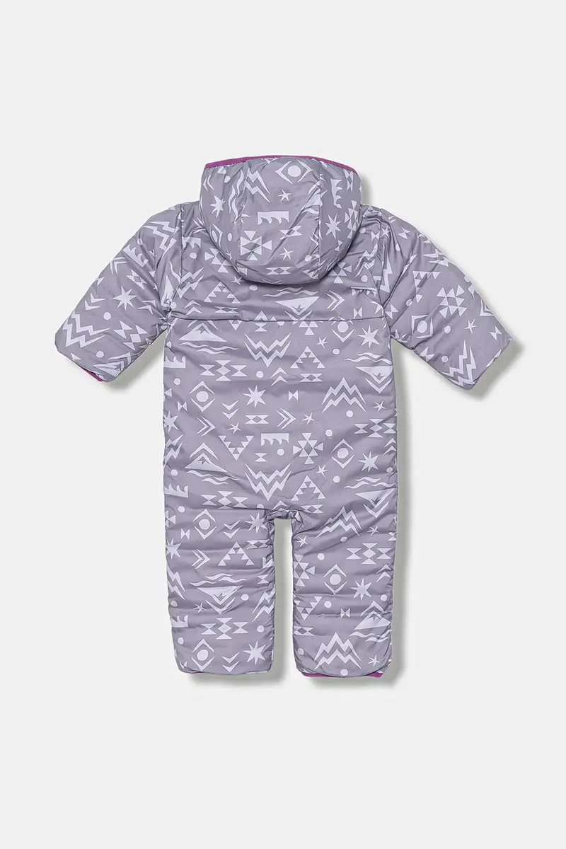 tuta neonato Powder Lite Reversible Bunting Violetto miniatura 3