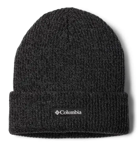 Columbia Whirlibird Cuffed Beanie, Berretto Invernale Unisex - Adulto, Black/Mountains, Taglia unica miniatura 2