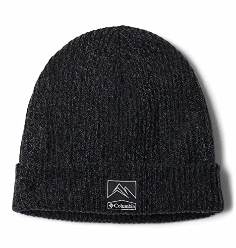 Columbia Whirlibird Cuffed Beanie, Berretto Invernale Unisex - Adulto, Black/Mountains, Taglia unica miniatura 3
