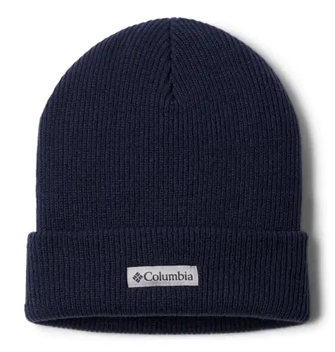 Columbia Whirlibird Cuffed Beanie, Berretto Invernale Unisex - Adulto, Collegiate Navy/Logo, Taglia unica