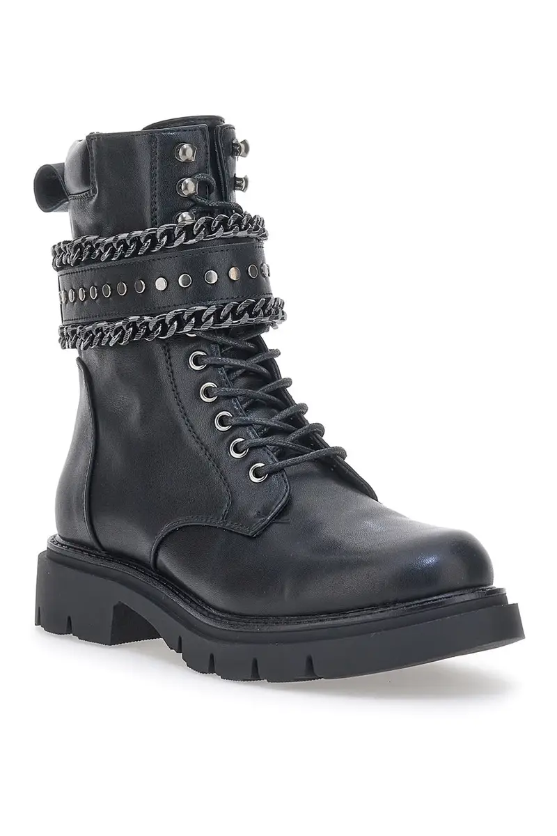 Combat Boots Mon Dieu 320627 Neri miniatura 2