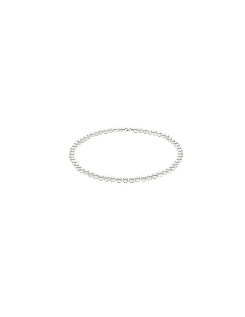Collana COMETE GIOIELLI di perle ed oro bianco FWQ103