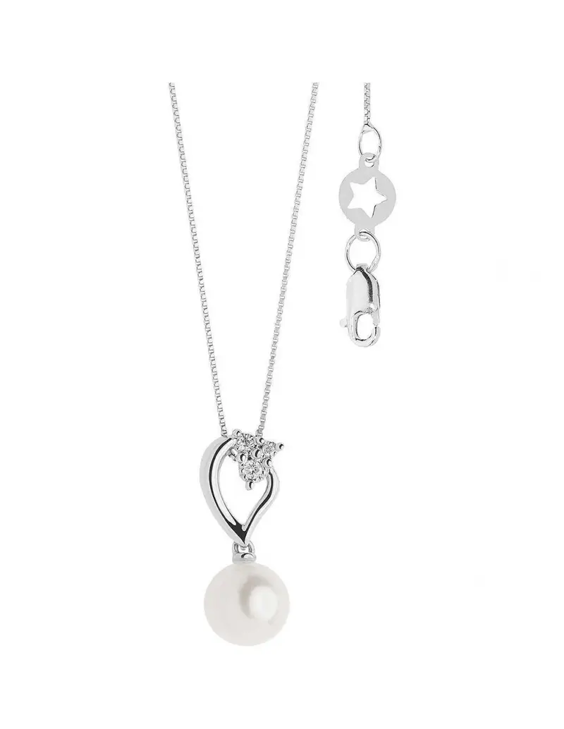 Collana COMETE GIOIELLI Perle d'Amore in oro 18Kt, perle e diamanti GLP611