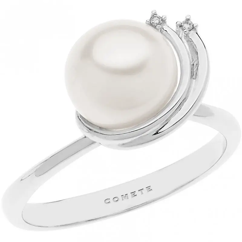 Anello Donna Gioielli Comete Fantasia Di Perle Oro