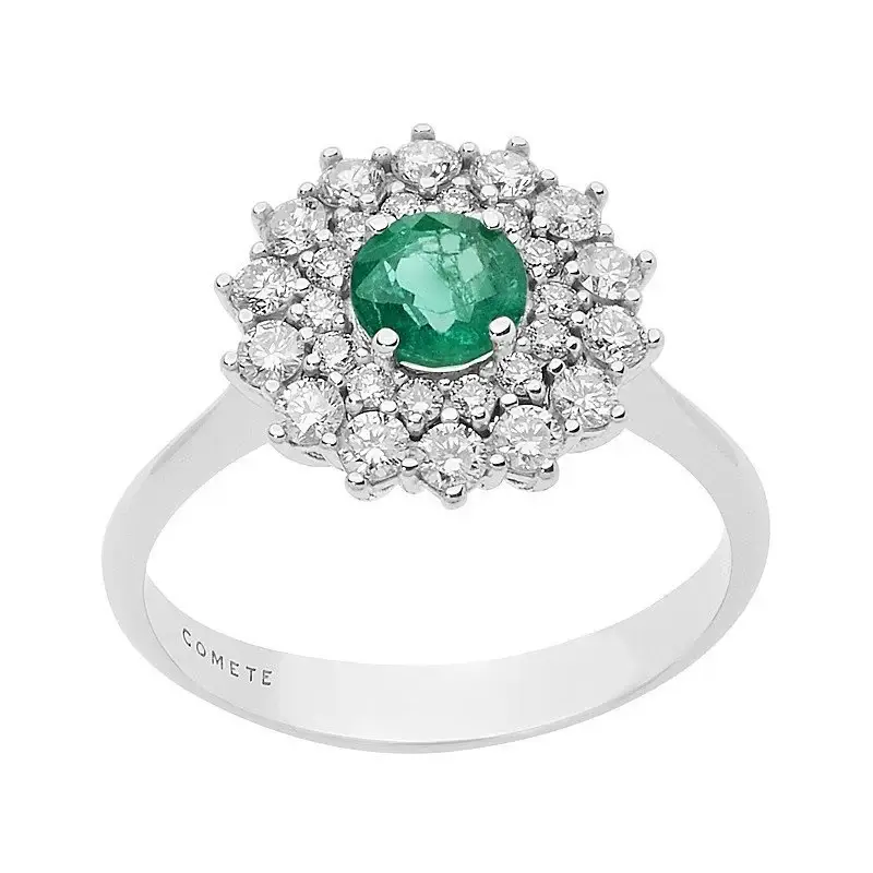 Anello Donna Gioielli Comete Orione - Oro Bianco - Comete