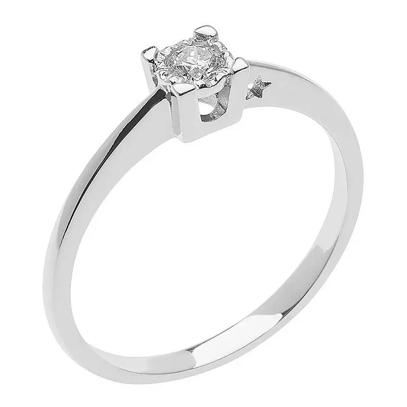 Anello Fidanzamento Solitario Comete Momenti - Comete Gioielli