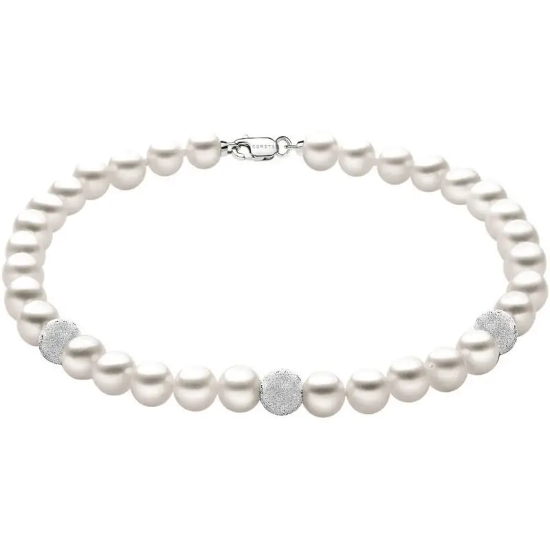 Bracciale Donna Gioielli Comete Fili Fantasia Oro