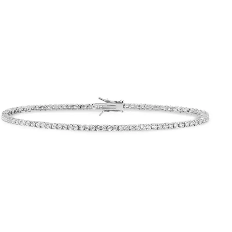 Bracciale Tennis Donna Argento 925 Gioiello Comete