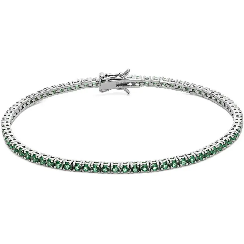 Bracciale Tennis Uomo Argento 925 Gioiello Comete