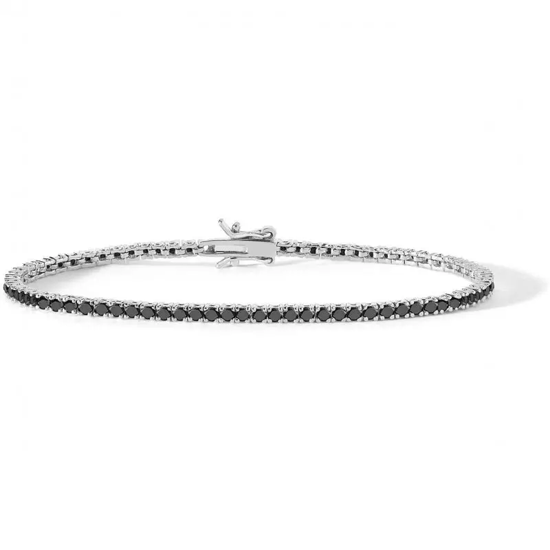 Bracciale Tennis Uomo Argento 925 Gioiello Comete