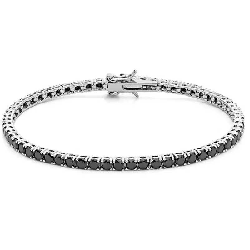 Bracciale Tennis Uomo Argento 925 Gioiello Comete