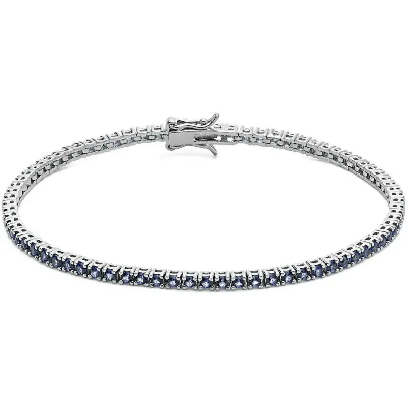 Bracciale Tennis Uomo Argento 925 Gioiello Comete