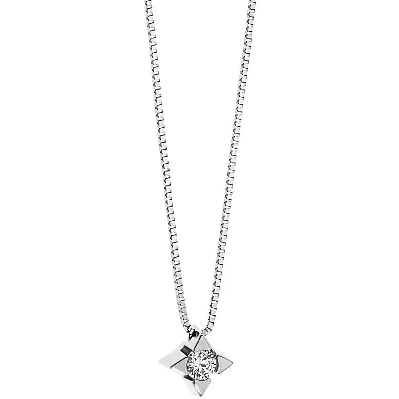 Collana Donna Comete Glb 1015 - Oro 750 ‰ - Diamanti
