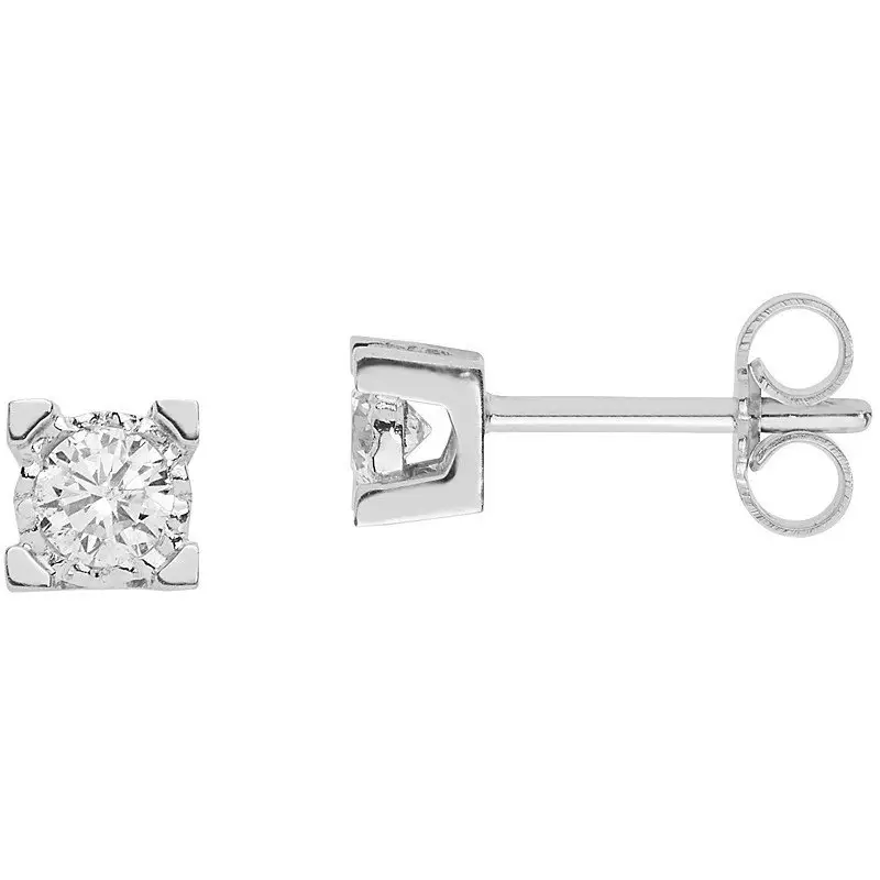 Orecchini Donna Gioielli Comete Momenti - Oro Bianco