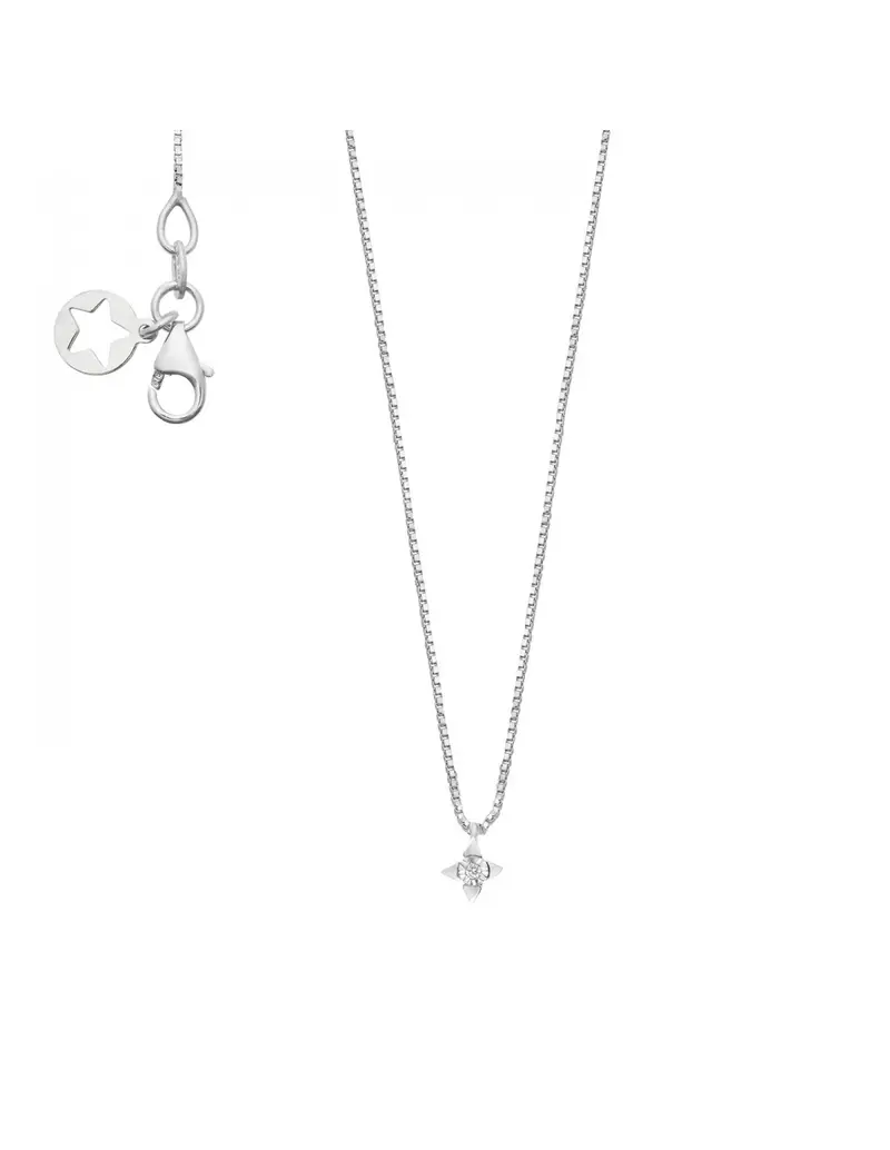 Girocollo COMETE GIOIELLI in oro 9 carati e diamante KGLB 1400