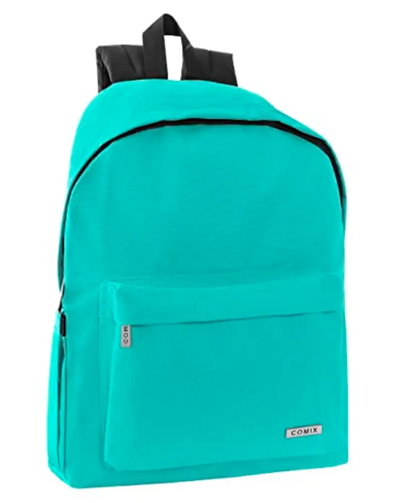 COMIX - Zaino Lagoon Scuola Media, Elementare e Superiore per Bambini e Ragazzi, con Schienale Imbottito e Rinforzato,