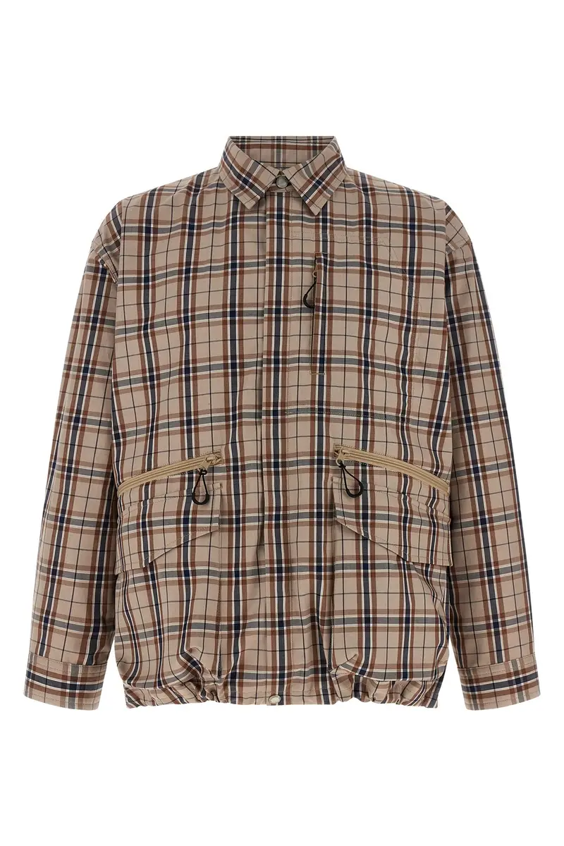 Overshirt Check Beige