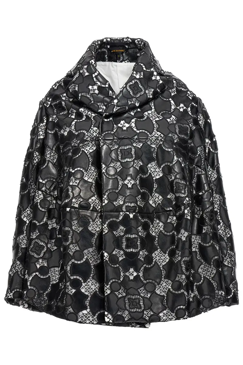 Giacca Laser Pizzo Bianco