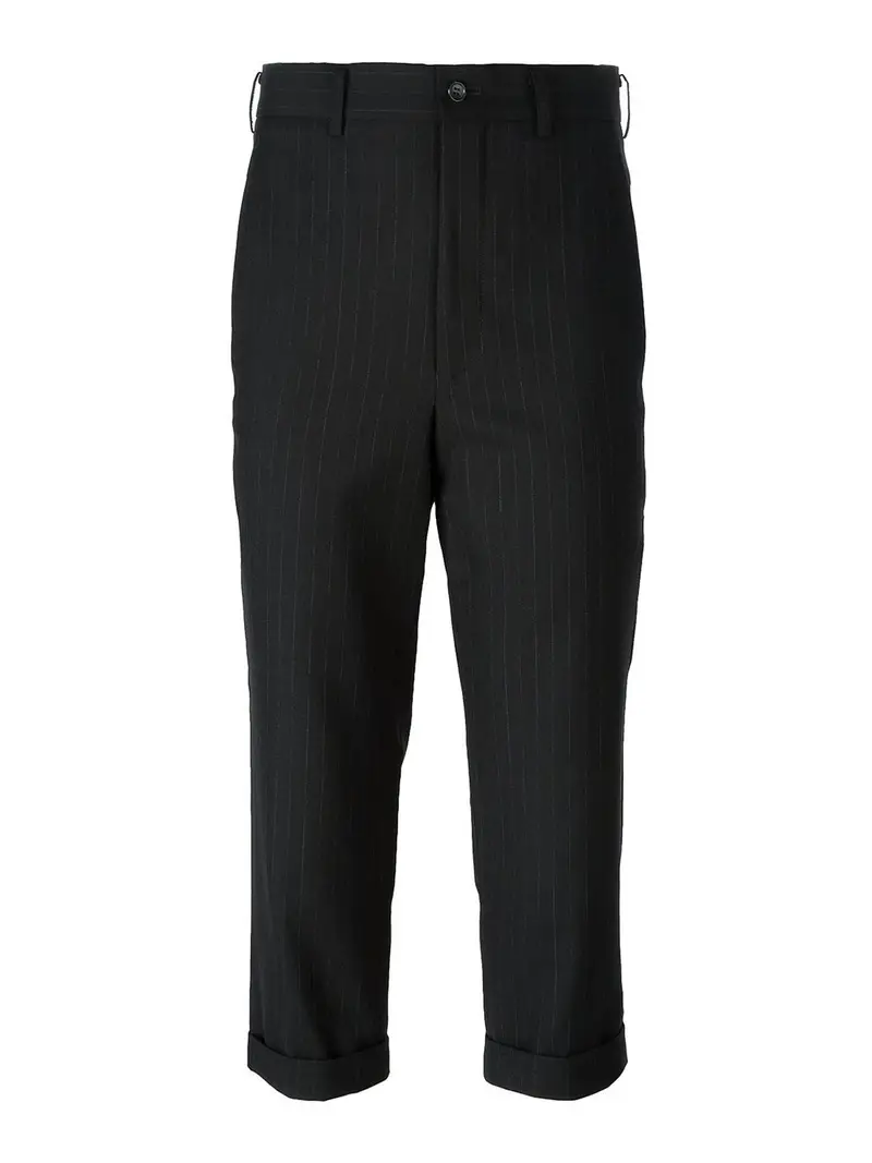 Pantaloni a gamba larga Nero