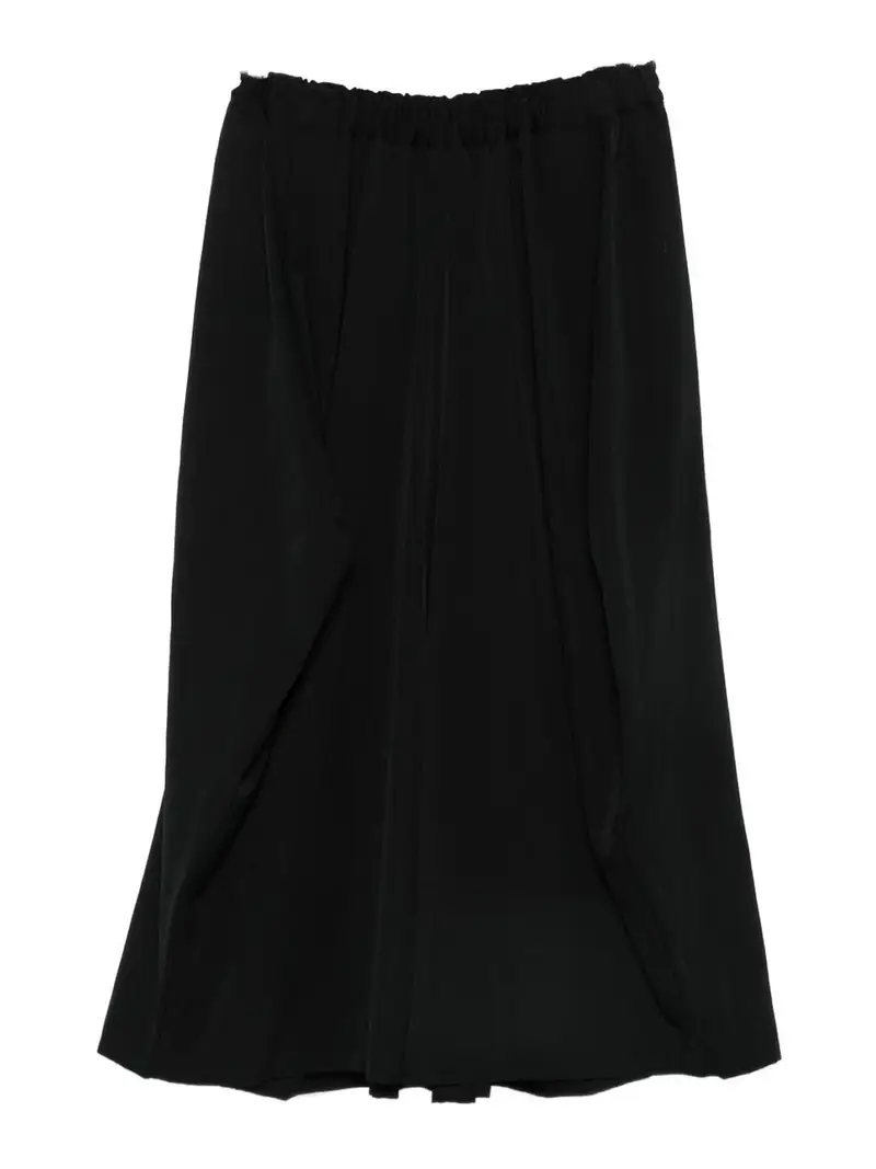 Pantaloni di lana Nero