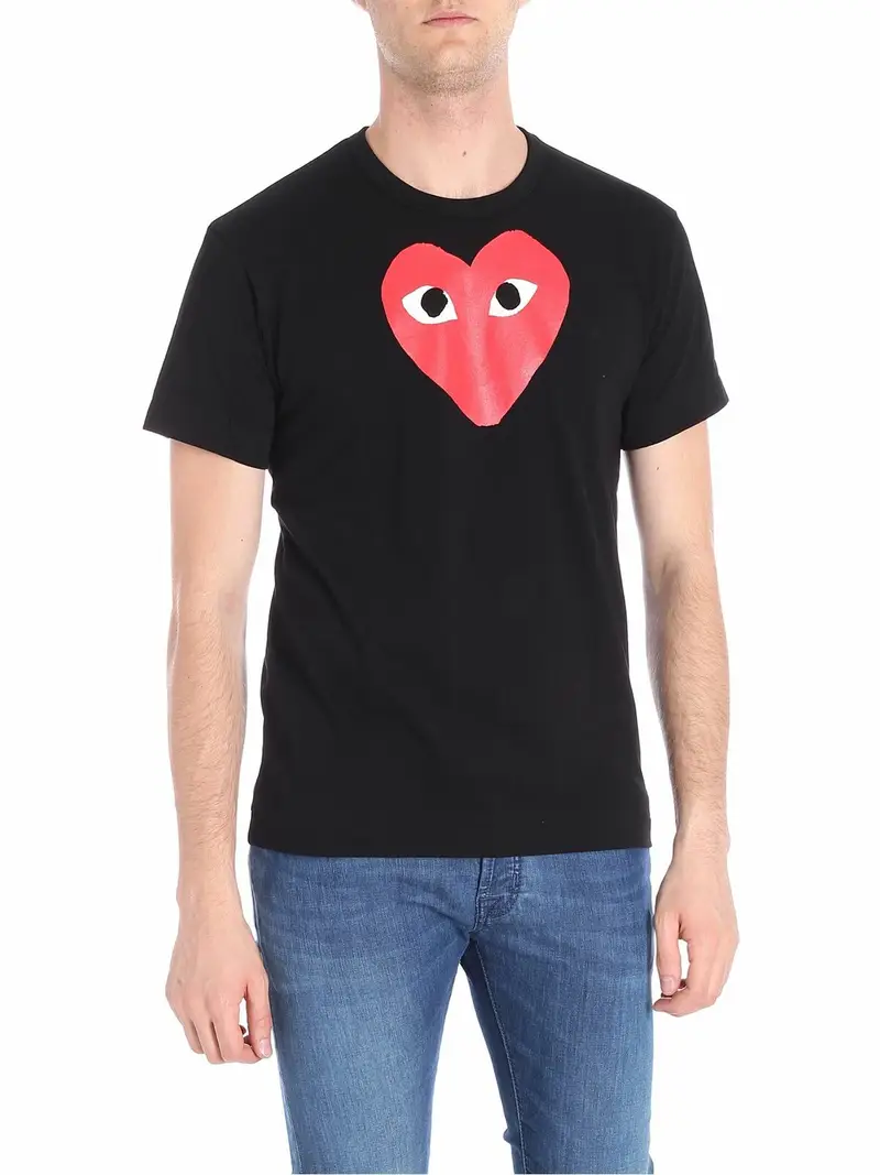 COMME DES GARÇONS PLAY T-shirt Nero 3310906