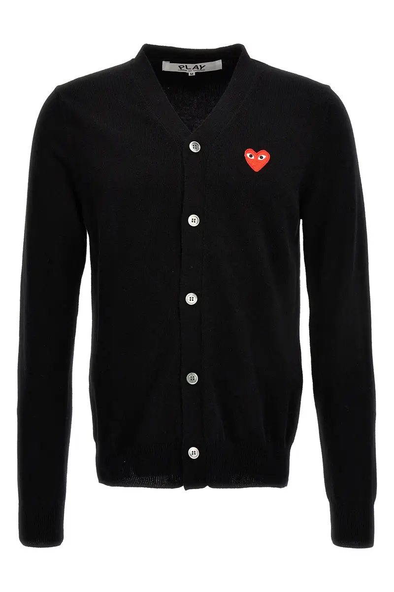 COMME DES GARÇONS PLAY Cardigan Nero 2753185