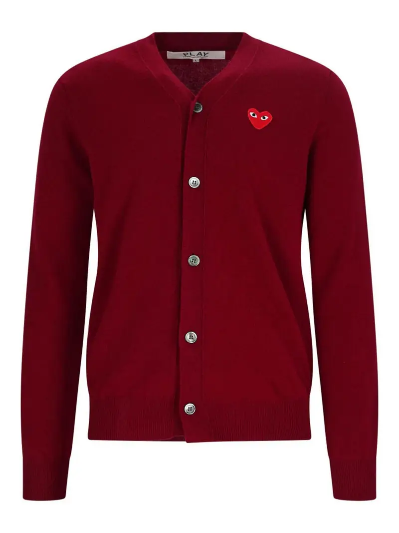 COMME DES GARÇONS PLAY Cardigan Rosso 4008836