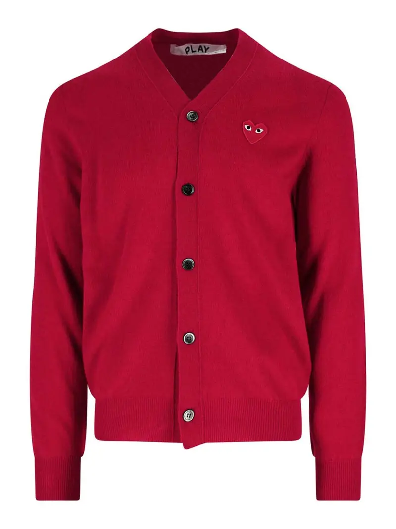 COMME DES GARÇONS PLAY Cardigan Rosso 4008837