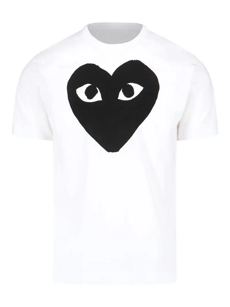 COMME DES GARÇONS PLAY T-shirt Bianco 4257398