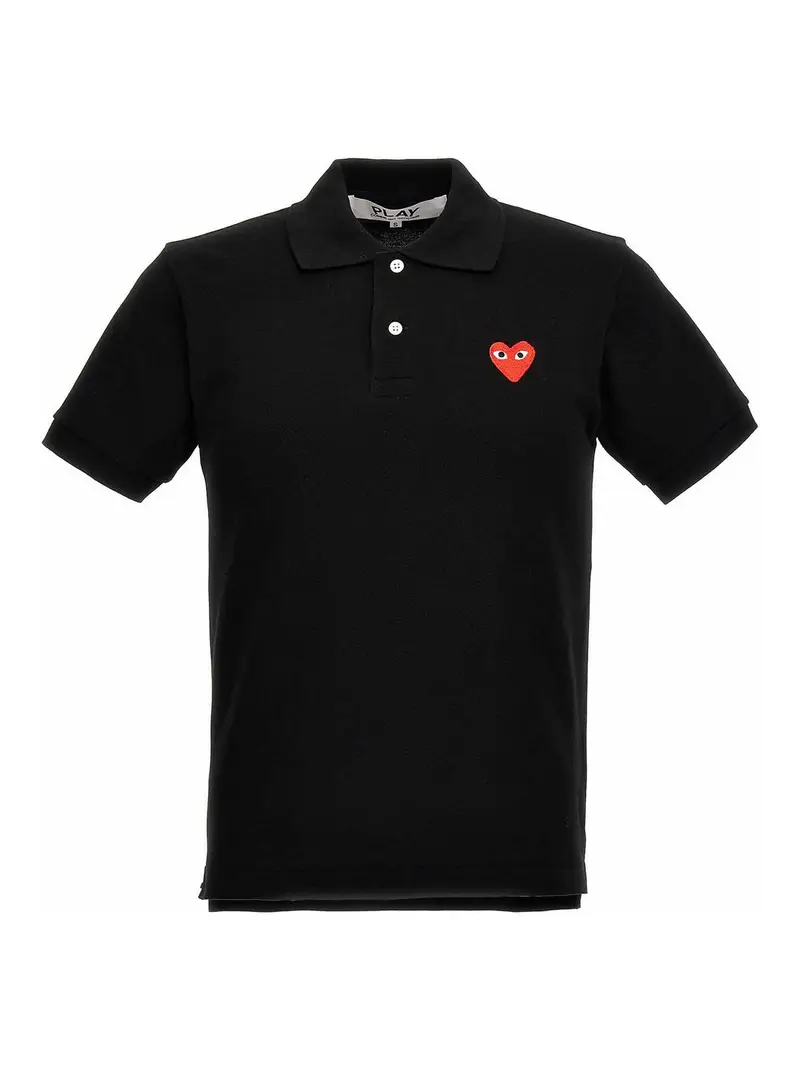 COMME DES GARÇONS PLAY Polo Nero 3330518