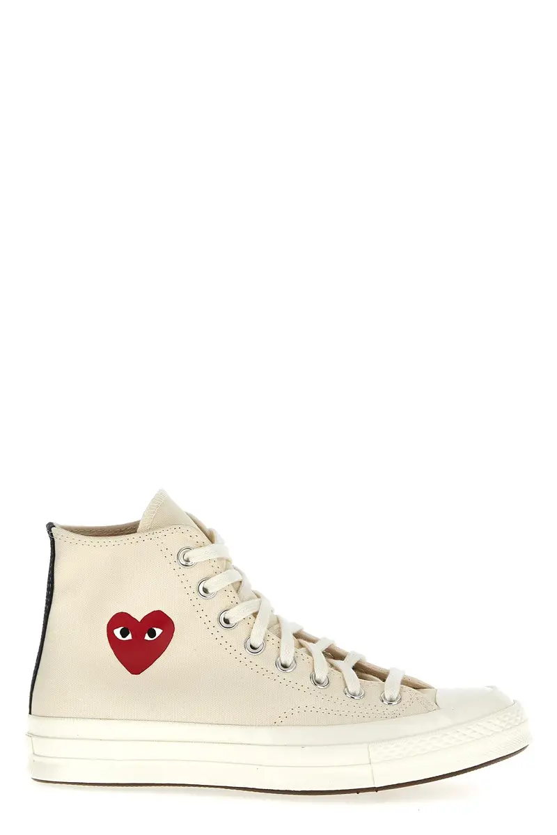 Sneaker Comme Des Garçons Play X Converse Bianco