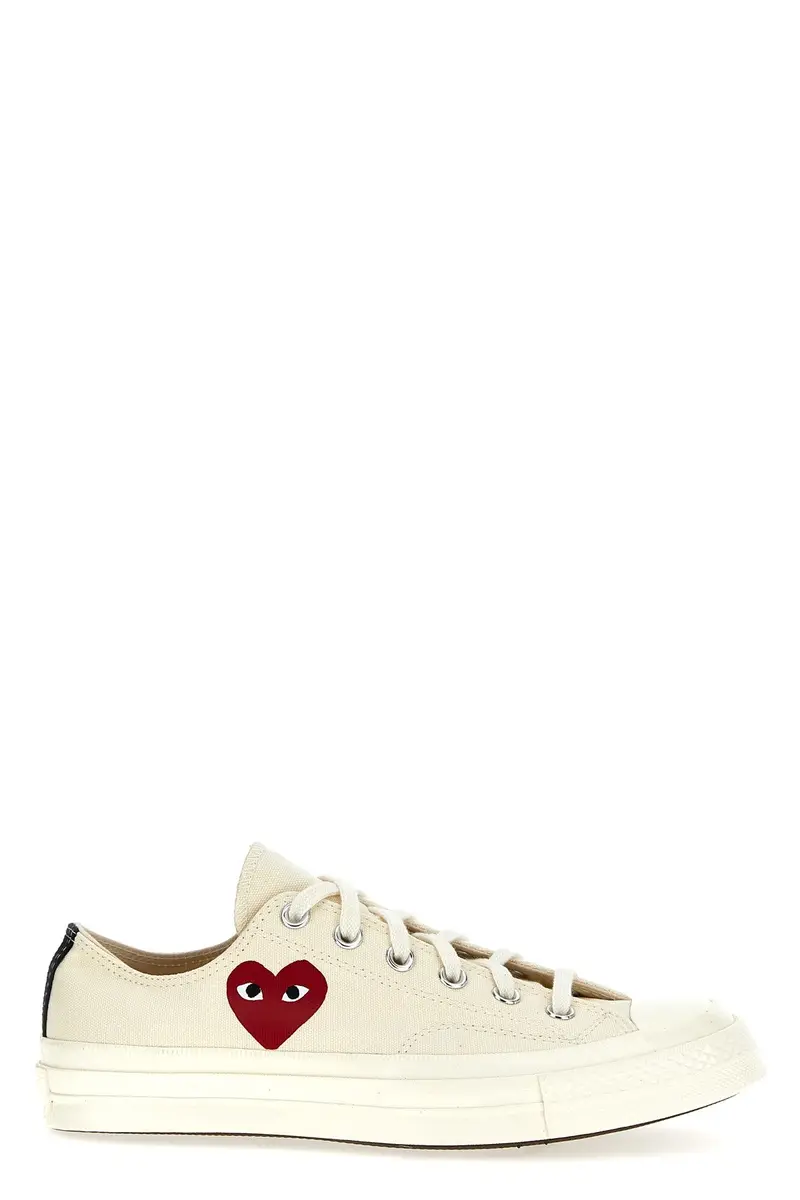 Sneaker Comme Des Garçons Play X Converse Bianco
