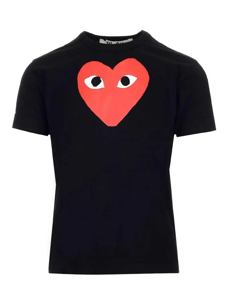 COMME DES GARÇONS PLAY T-shirt Nero 3345343