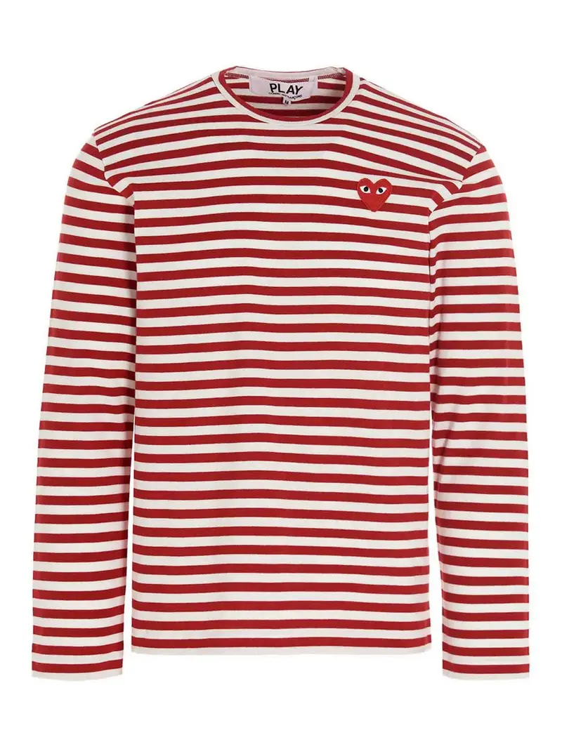 COMME DES GARÇONS PLAY T-shirt Rosso 4142716