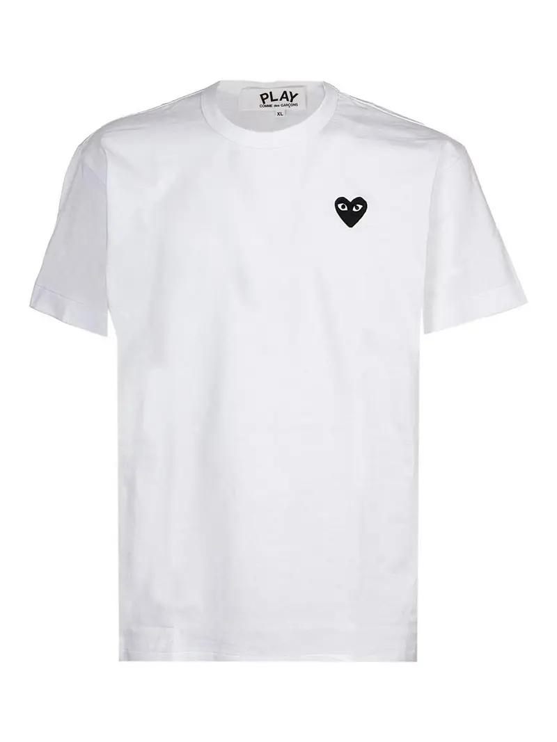 T-shirt da uomo lavorata a maglia Bianco