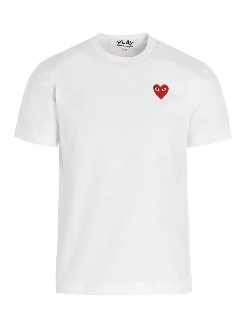 COMME DES GARÇONS PLAY T-shirt Bianco 3267960