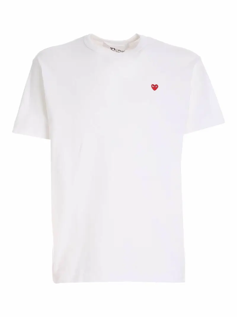COMME DES GARÇONS PLAY T-shirt Bianco 3259243