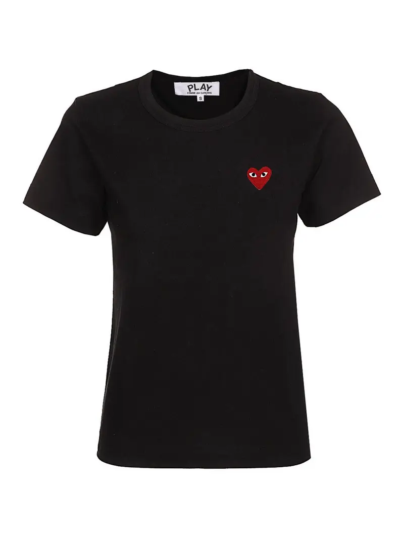 T-shirt Stemma Rosso Nero