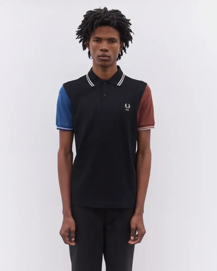 Comme des Garcons Polo Uomo Marrone 3509328 miniatura 2