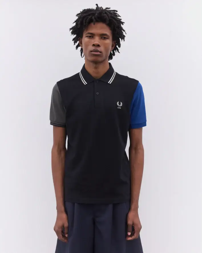 Comme des Garcons Polo Uomo Nero 3509330 miniatura 2